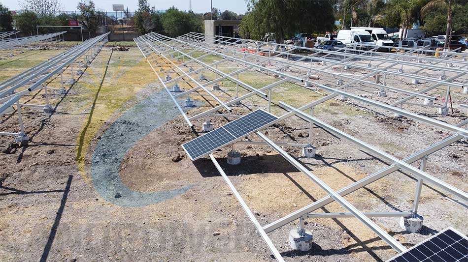 mexico solar ground mount