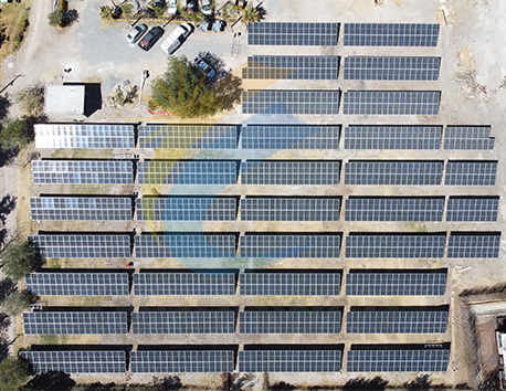 멕시코 태양광 지상 설치 636KW